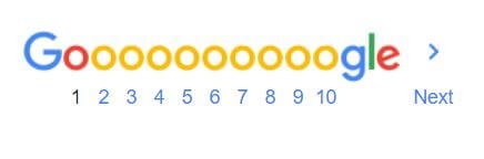 The name "Google" originated from a misspelling of "googol",which refers to the number represented by a 1 followed by one-hundred zeros 