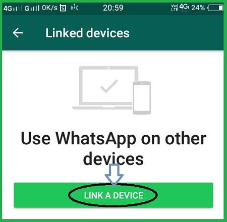 linked a device