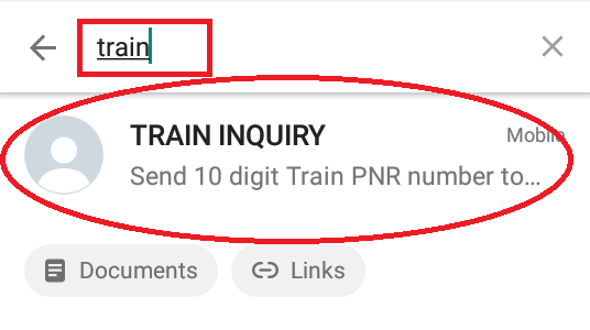 Whatsapp को Open करें उसके बाद इस नंबर(9881193322) को सर्च करें या फिर अपने जो भी नाम पर Contact को Save किया था उस नाम पर सर्च करें। 